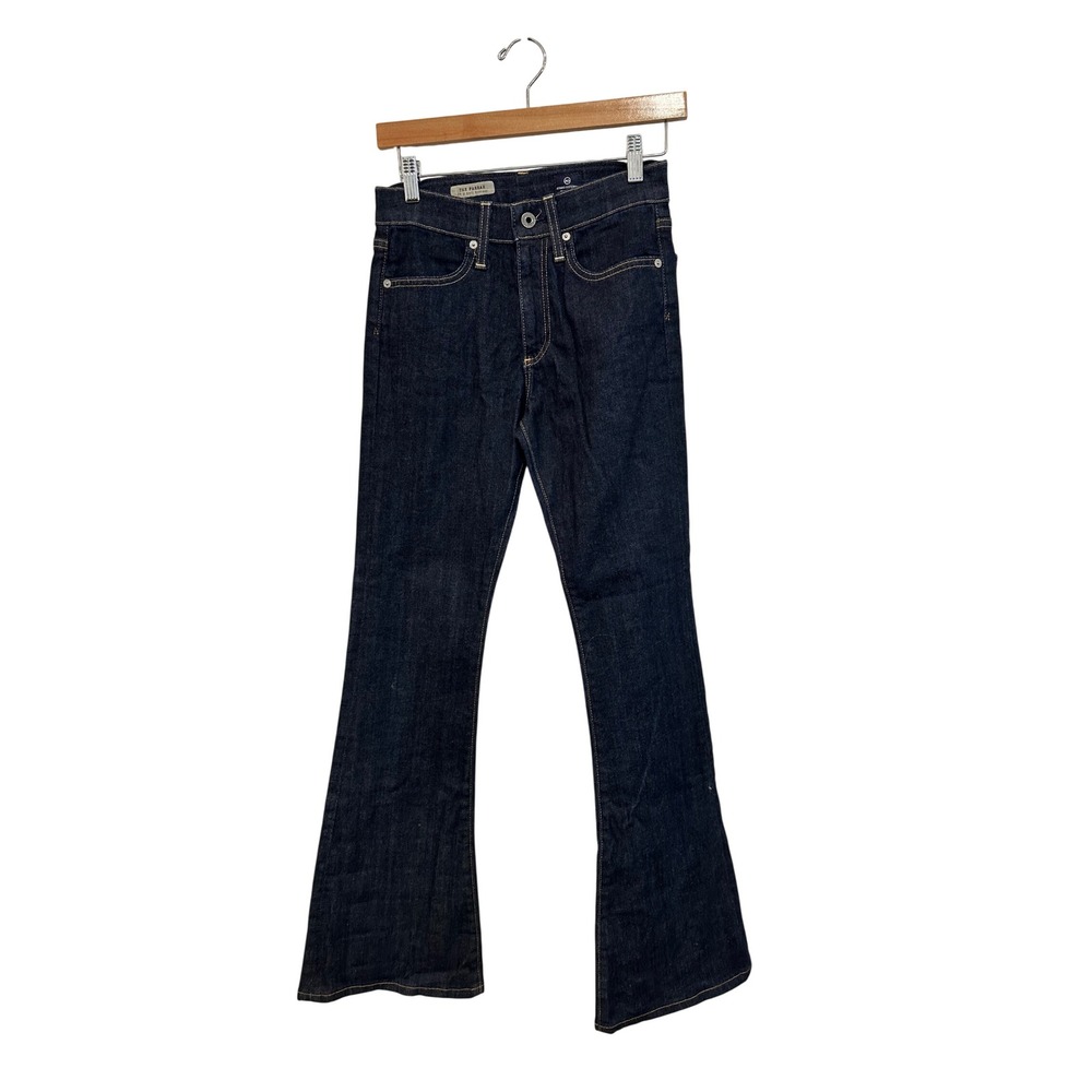 AG Adriano Goldschmied The Farrah 70s Bell Bottom Jeans Dark Wash 26R